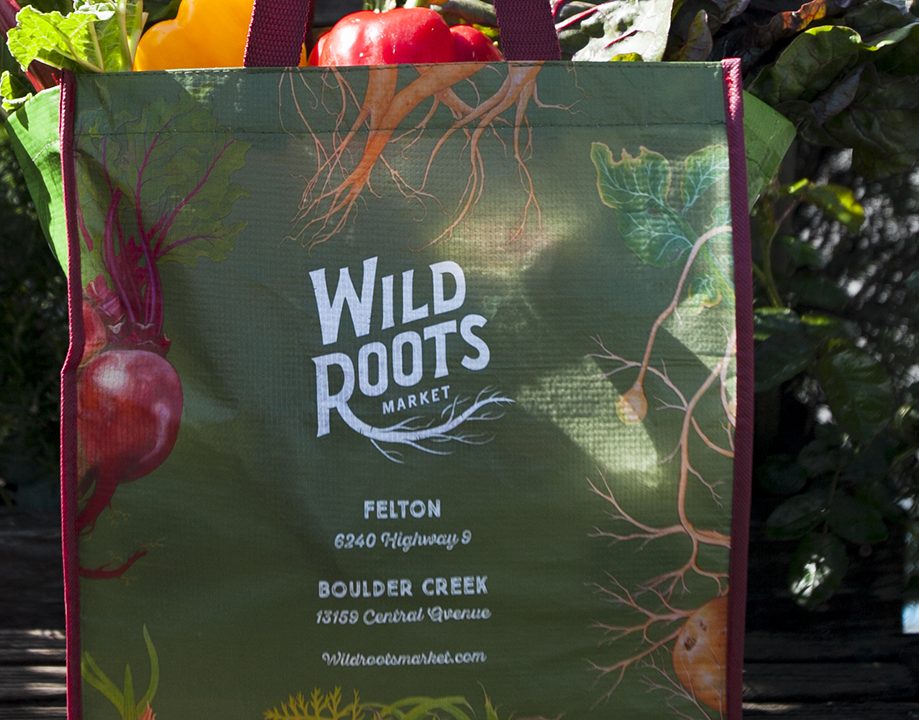 Reusable shopping bag Wild Roots Market