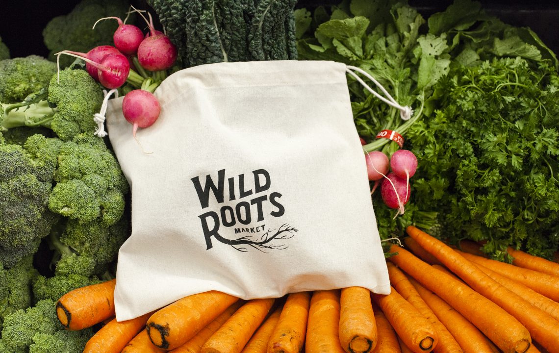 Wild Roots Produce Bag and Produce